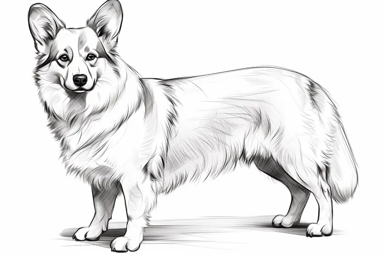 How to Draw a Pembroke Welsh Corgi