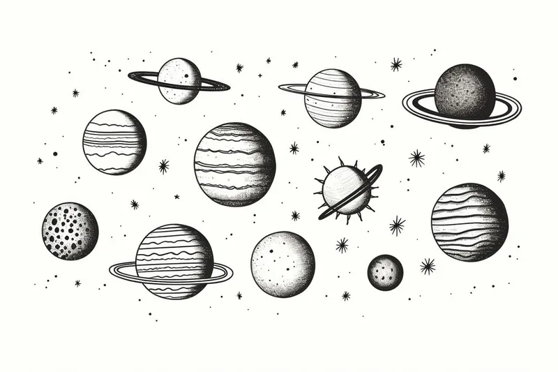 How to Draw Planets