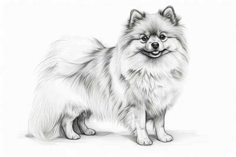 How to Draw a Pomeranian