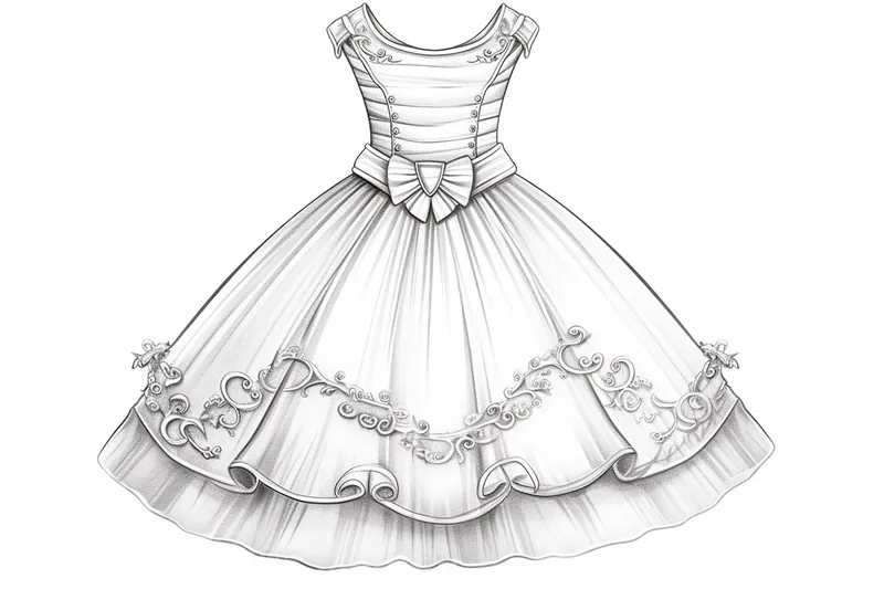 How to Draw a Princess Dress in 9 Simple Steps