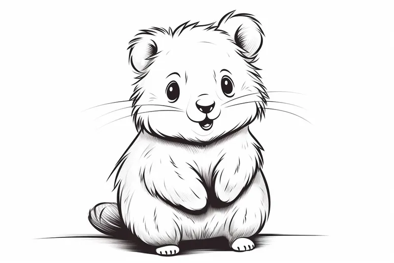 How to Draw a Quokka