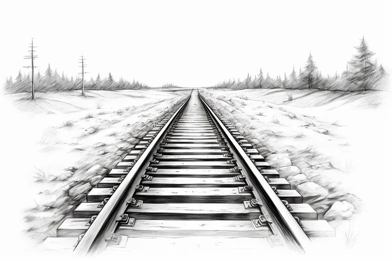 How to Draw a Railroad