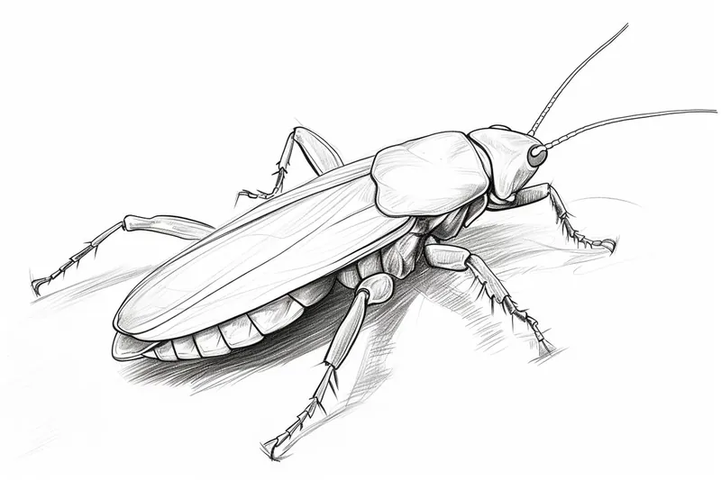 How to Draw a Roach