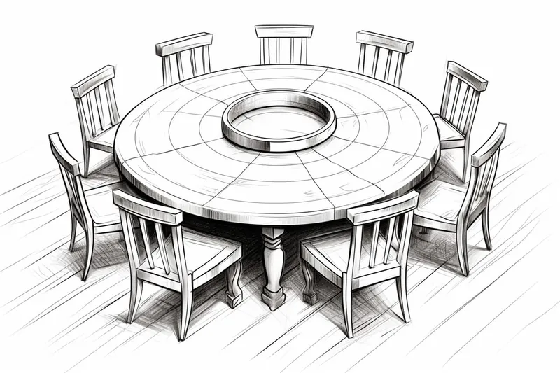 How to Draw a Round Table