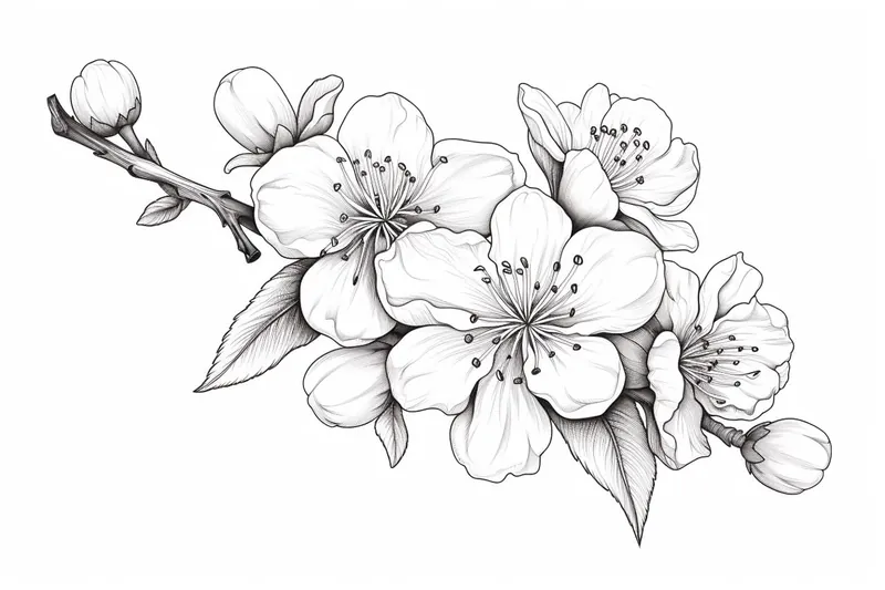 How to Draw a Sakura