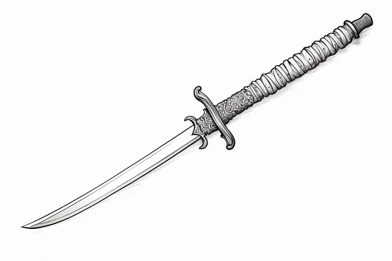 How to Draw a Samurai Sword