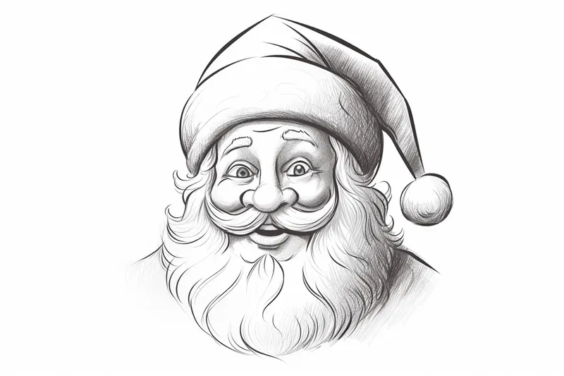 How to Draw a Santa Claus