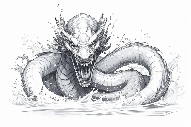How to Draw a Sea Serpent