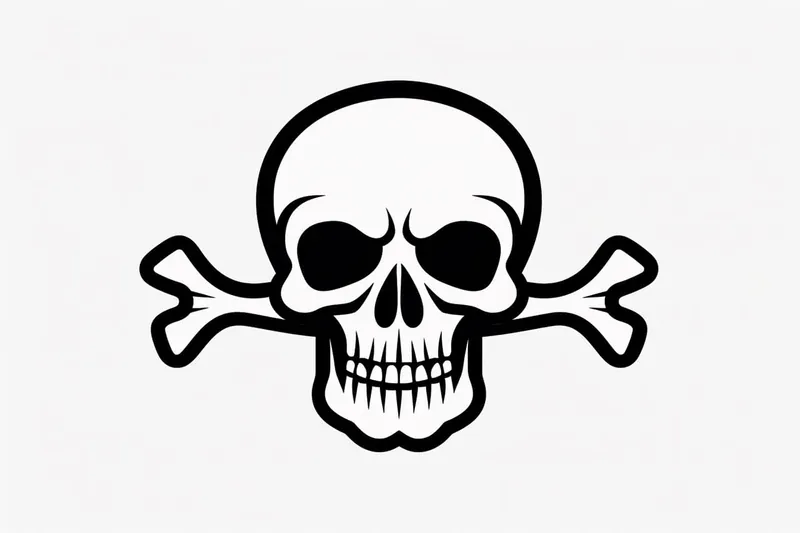 How to Draw a Skull and Crossbones