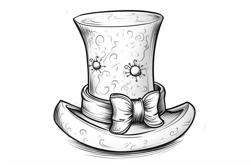 How to Draw a Snowman Hat