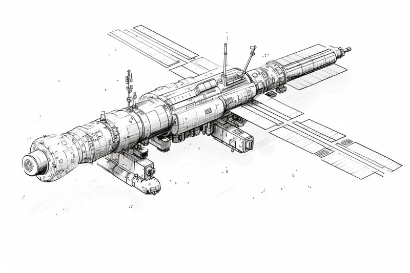 How to Draw a Space Station