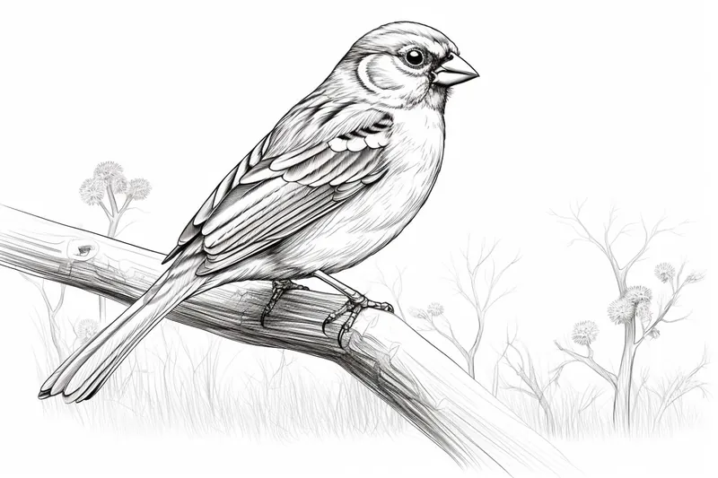 How to Draw a Sparrow