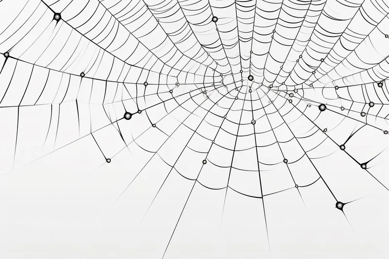 How to Draw a Spiderweb
