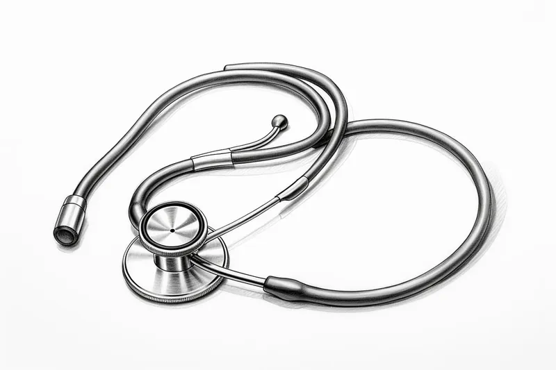 How to Draw a Stethoscope