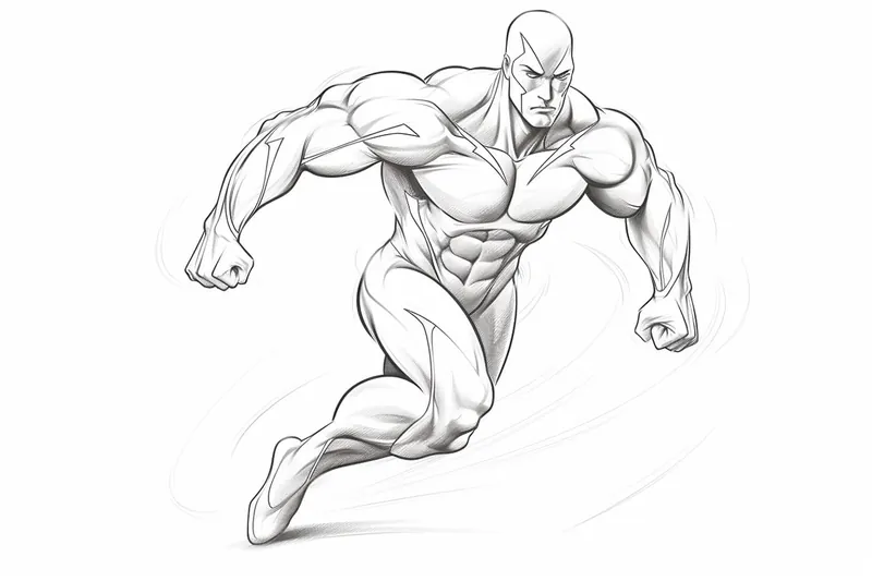 How to Draw a Superhero Body