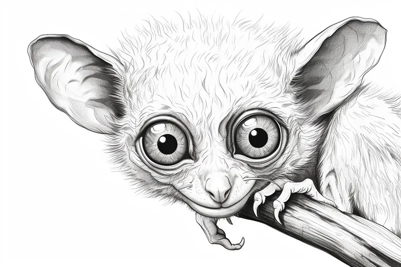 How to Draw a Tarsier