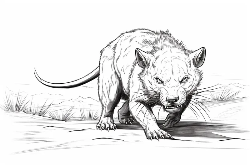 How to Draw a Tasmanian Devil