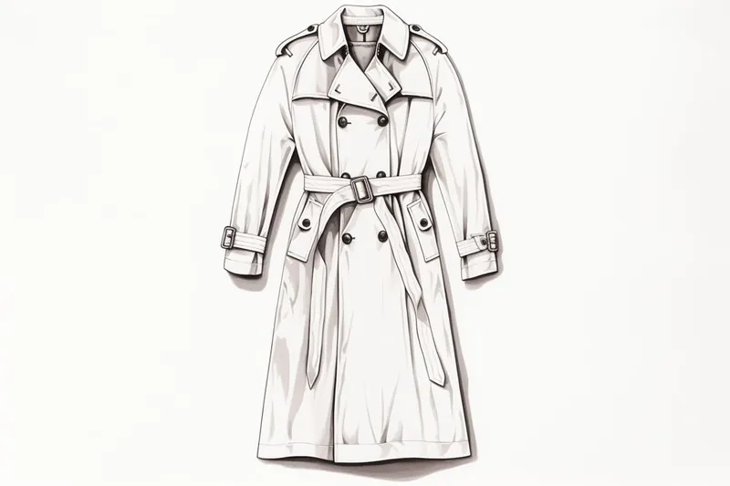 How to Draw a Trench Coat