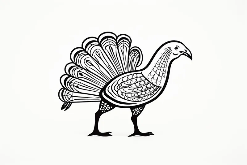 How to Draw a Turkey Easy