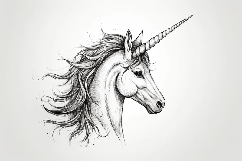 How to Draw a Unicorn Horn