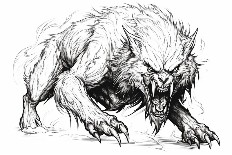 How to Draw a Werewolf