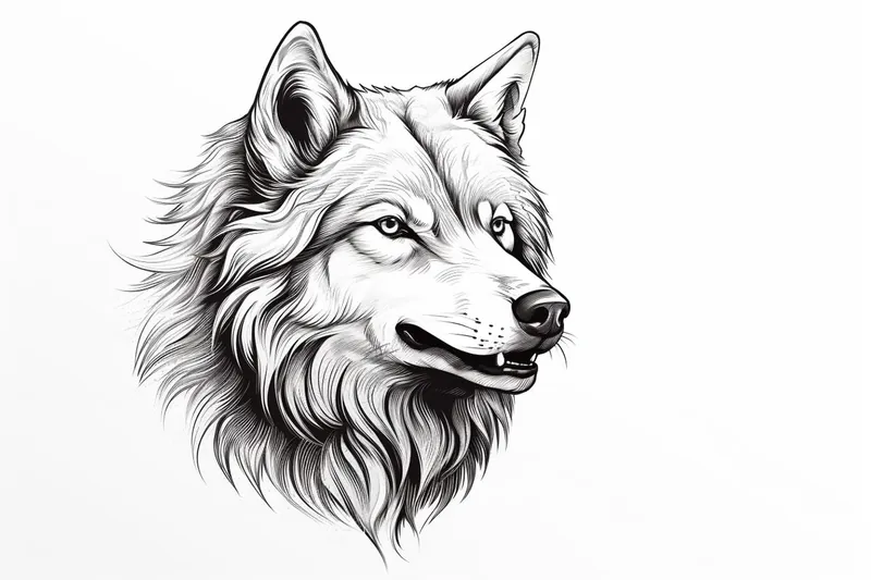 How to Draw a Wolf