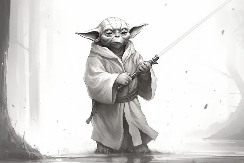 How to Draw a Yoda
