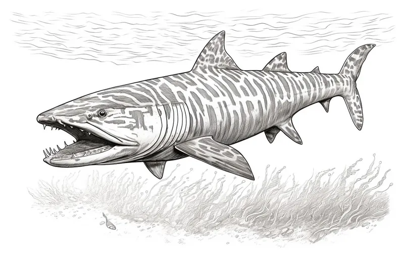 How to Draw a Zebra Shark