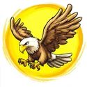 logo of a bald eagle