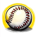 How to Draw a Baseball logo