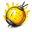 How to Draw a Bomb logo