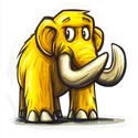How to Draw a Mammoth logo