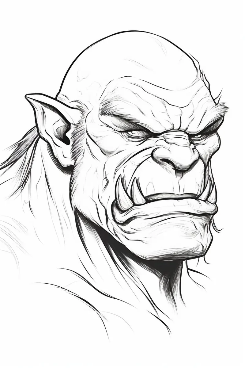 ogre sketch - profile