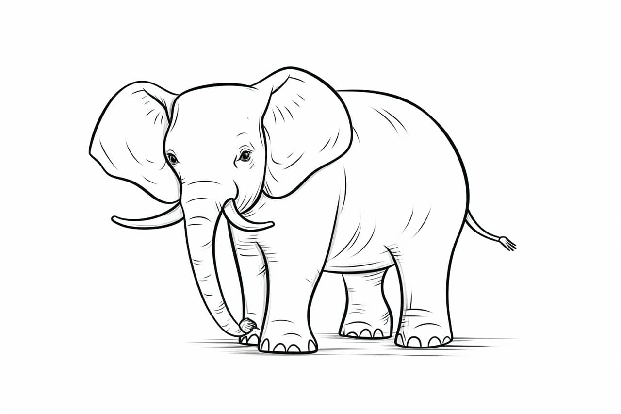 How to draw an elephant