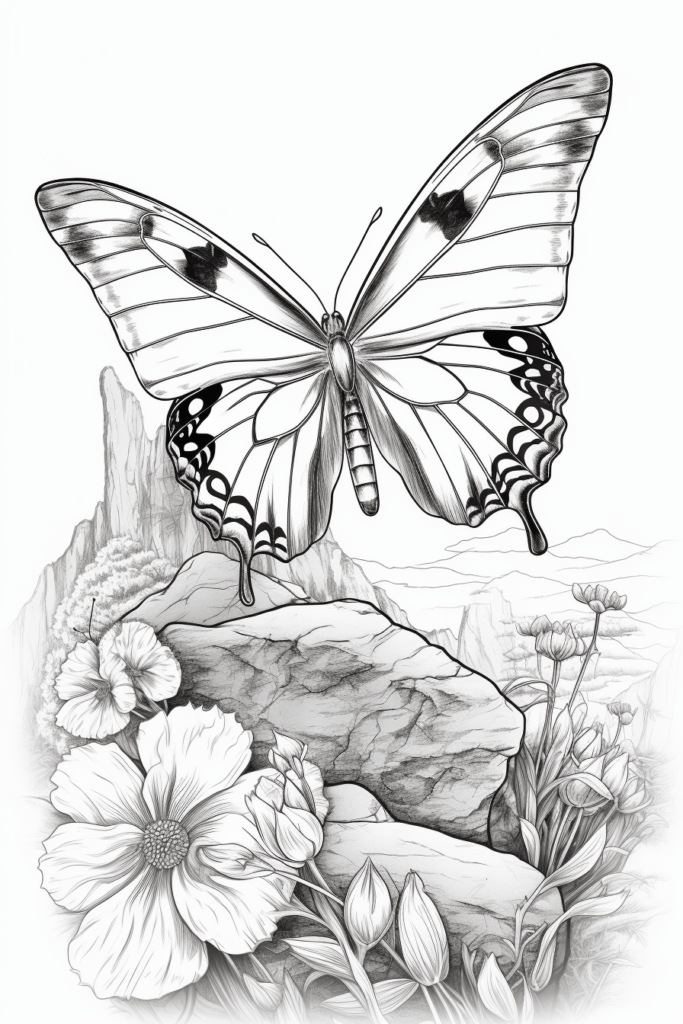 butterfly drawing