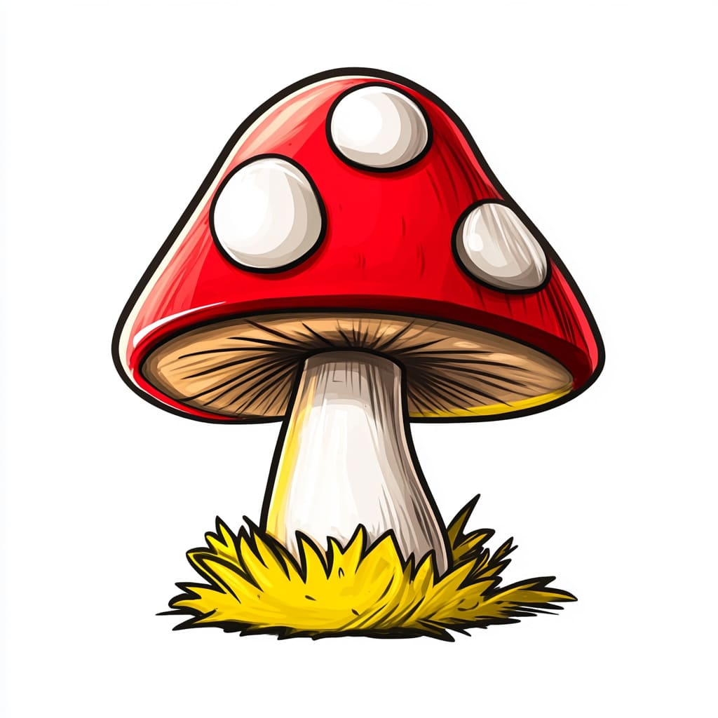 logo of a mushroom