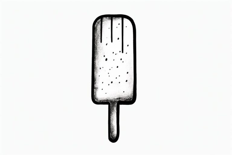 how to draw a popsicle