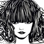 How to draw bangs