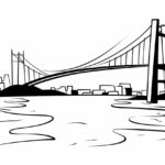 How to draw a bridge