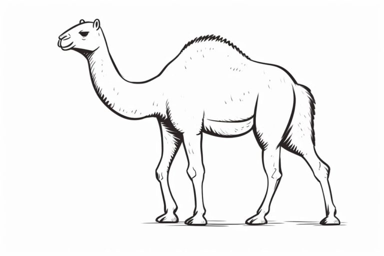 How to draw a camel