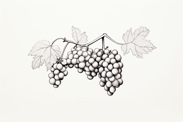 How to draw grapes