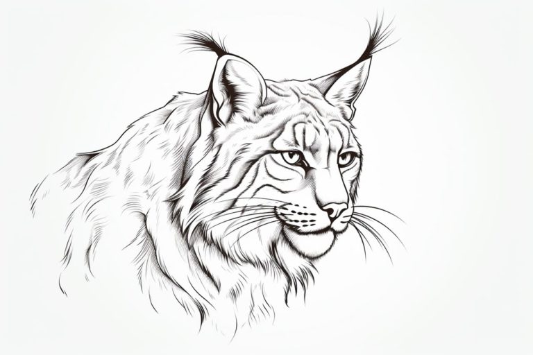 How to Draw a Lynx