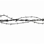 How to draw prison barb wire
