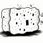 How to draw a sponge