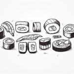 How to Draw a Sushi