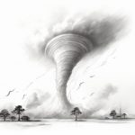 How to draw a tornado