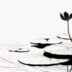 How to draw a lily pad