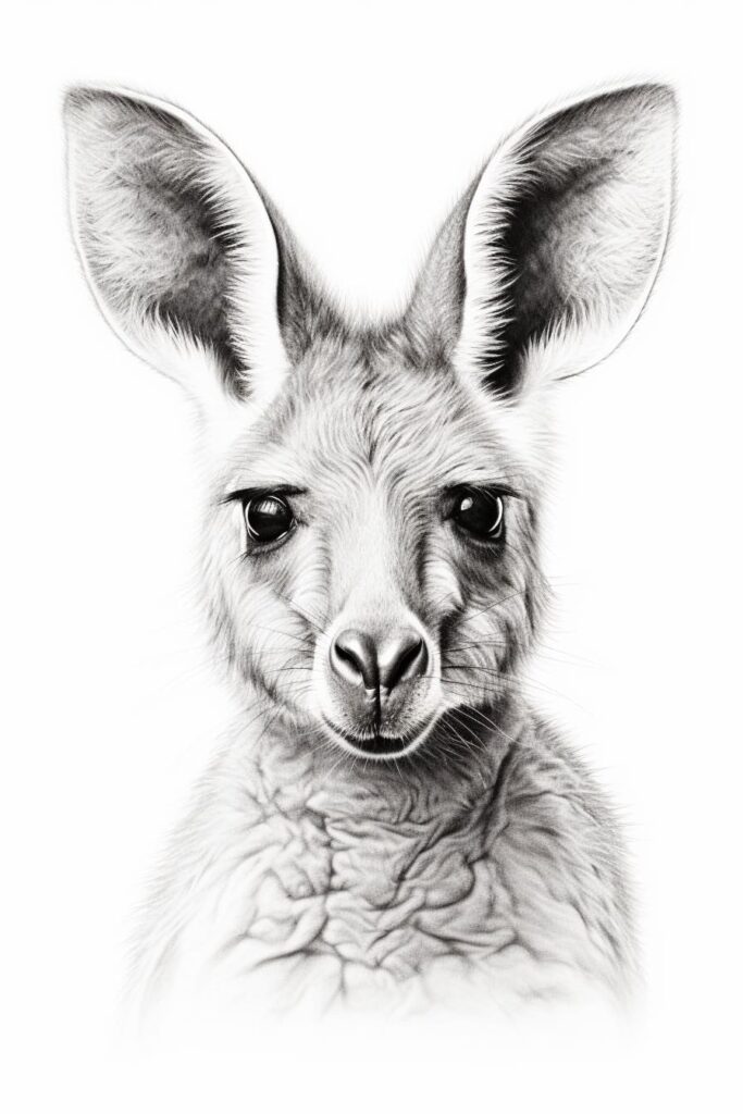 kangaroo sketch