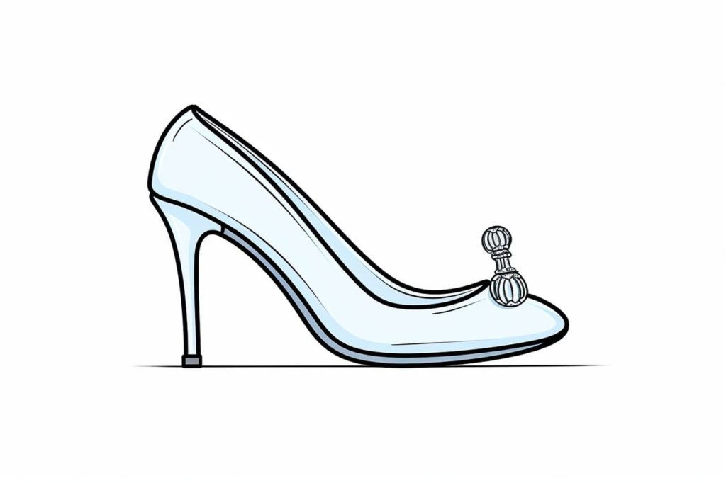 Cinderella's glass slipper