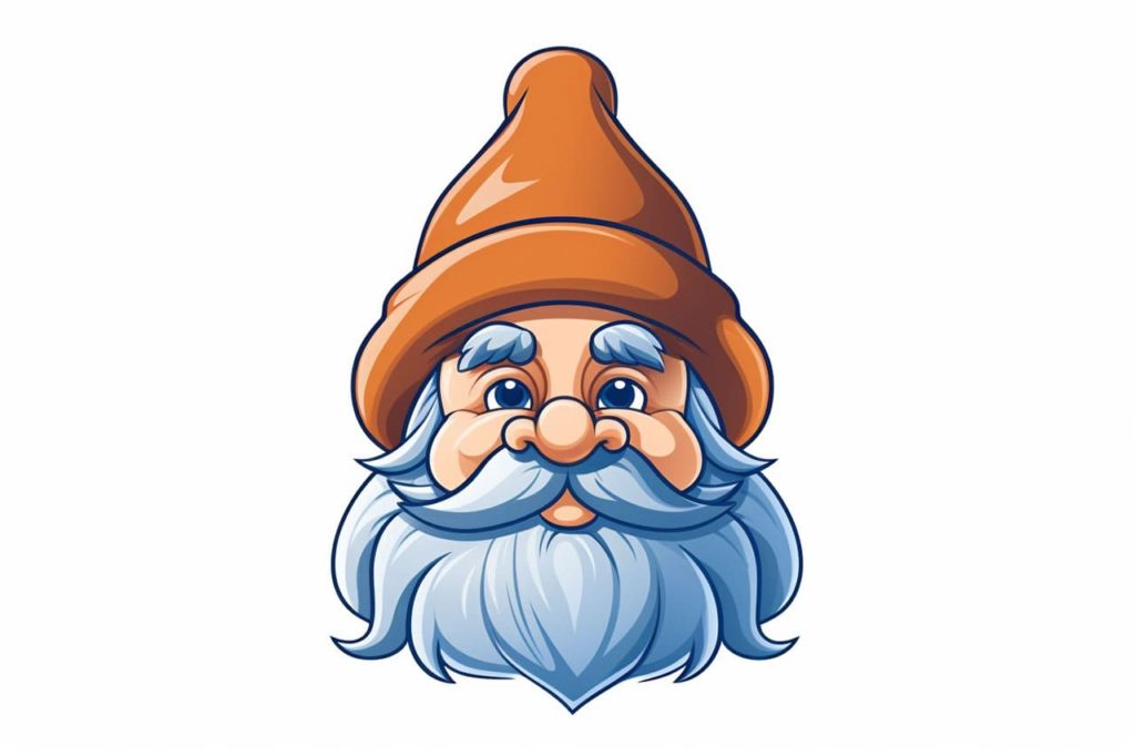 color illustration of a gnome
